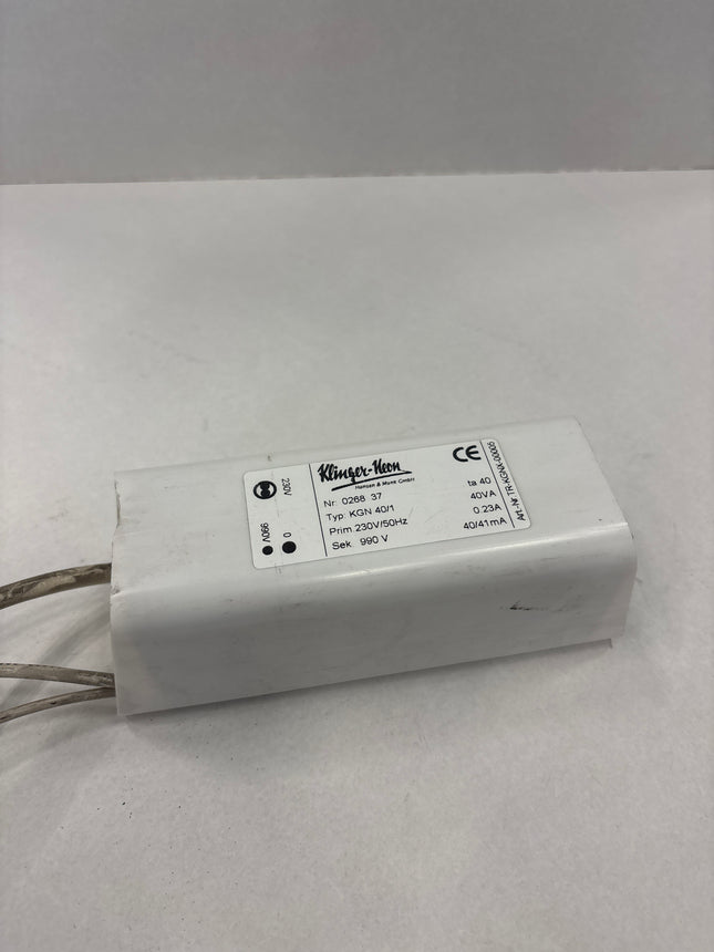 Klinger-Neon Type: KGN 40/1