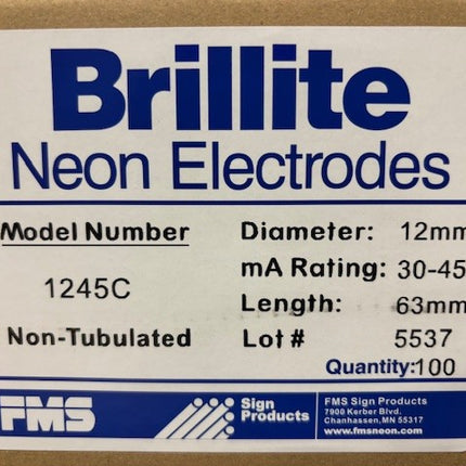Set Brillite Neon Electrode (1245C + 1245 CT)