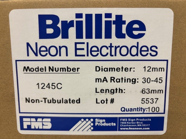 Set Brillite Neon Electrode (1245C + 1245 CT)