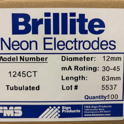 Set Brillite Neon Electrode (1245C + 1245 CT)