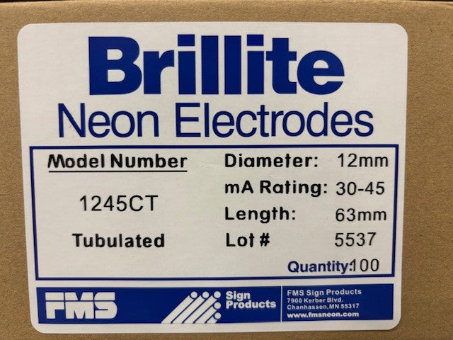 Set Brillite Neon Electrode (1245C + 1245 CT)