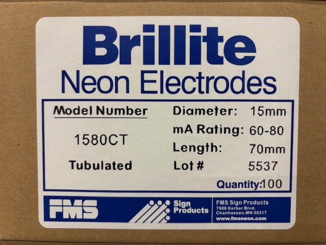 Set Brillite Neon Electrode (1580C + 1580CT)