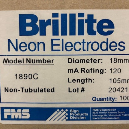 Set Brillite Neon Electrode (1890C + 1890CT)