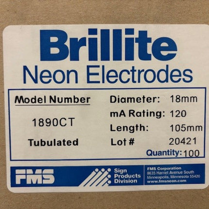 Set Brillite Neon Electrode (1890C + 1890CT)