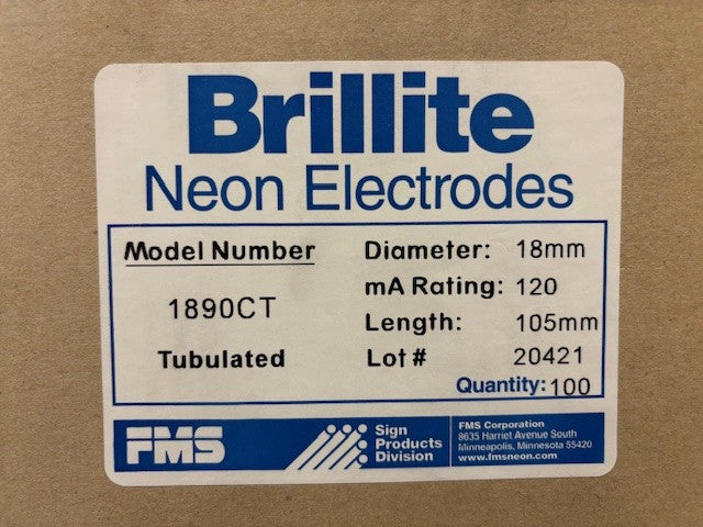 Set Brillite Neon Electrode (1890C + 1890CT)