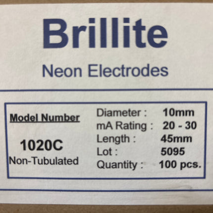 Set Brillite Neon Electrode (1020C + 1020CT)