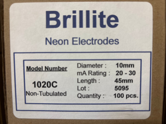 Set Brillite Neon Electrode (1020C + 1020CT)